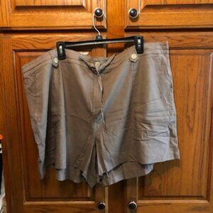 Torrid Brand Brown shorts size 24